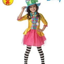 Rubies Girls Costume - Mad Hatter Girls Deluxe