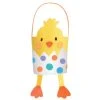 Amscan_OO Easter Chick Felt Basket 35cm X 17cm Each -Amscan shop 130186