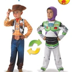 Rubies Boys Costume - Woody To Buzz Lightyear Deluxe Reversible