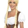 Smiffys Blonde Bavarian Beauty Wig -Amscan shop 21817 0