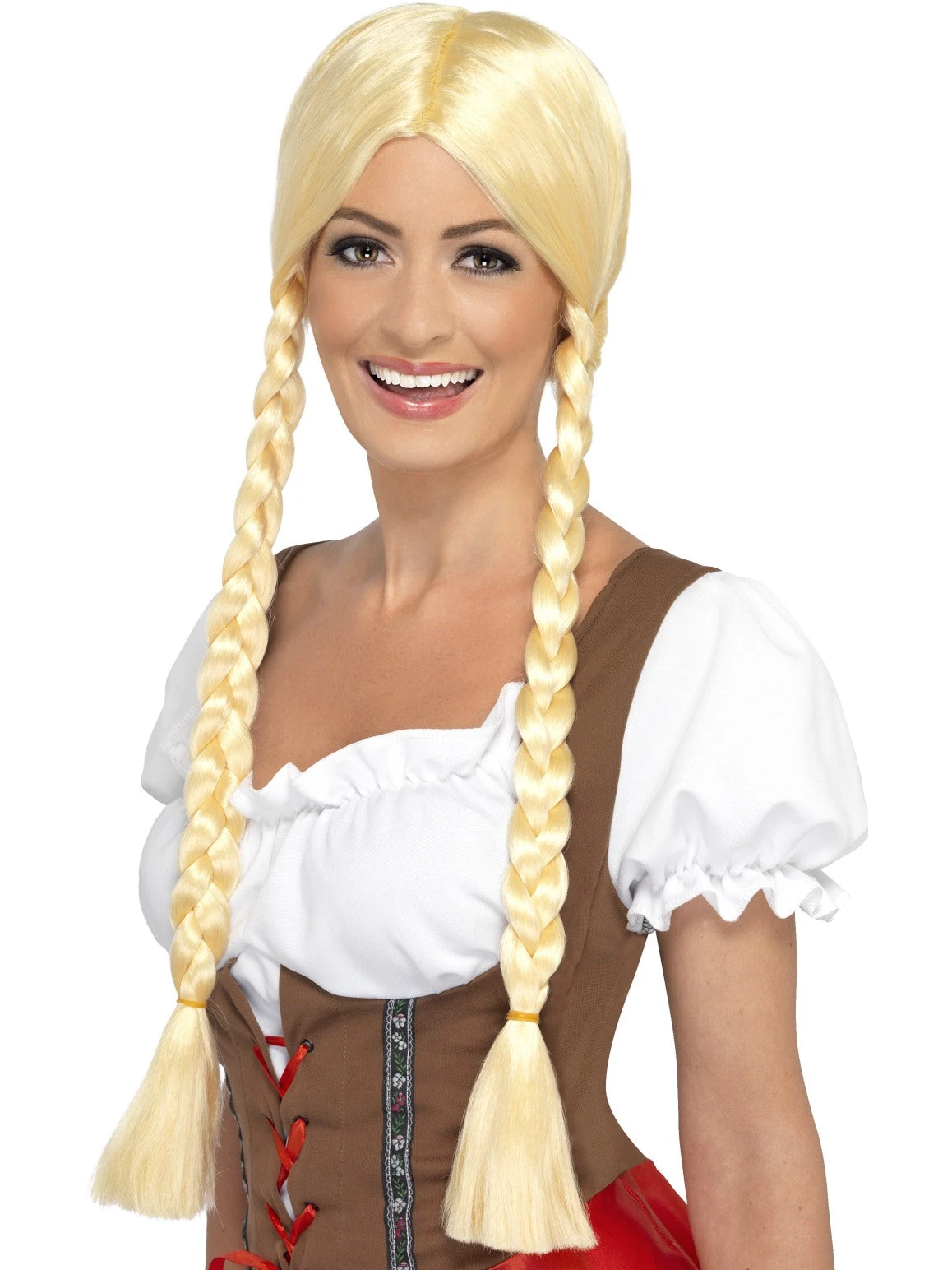 Smiffys Blonde Bavarian Beauty Wig 3 Smiffys Blonde Bavarian Beauty Wig