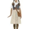 Smiffys Girls Costume - Evacuee School Girl -Amscan shop 22483