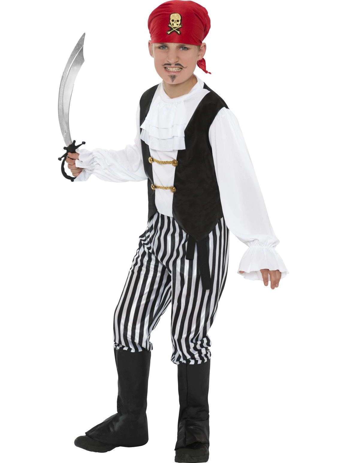 Smiffys Boys Costume - Pirate 3 Smiffys Boys Costume - Pirate