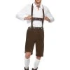 Smiffys Mens Costume - Brown Lederhosen Bavarian 1 Smiffys Mens Costume - Brown Lederhosen Bavarian -Amscan shop 30286