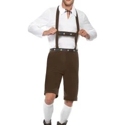 Smiffys Mens Costume - Brown Lederhosen Bavarian -Amscan shop 30286 0