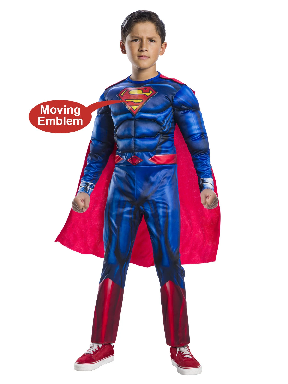 Rubies Boys Costume - Superman Deluxe Lenticular Costume 3 Rubies Boys Costume - Superman Deluxe Lenticular Costume