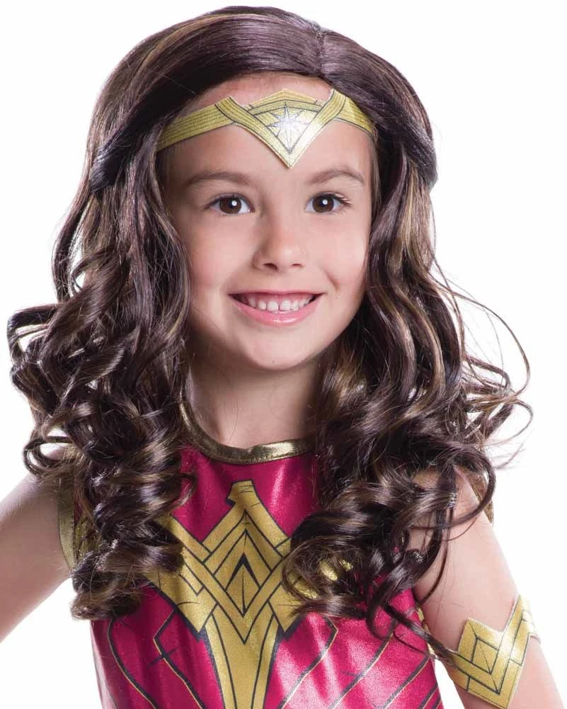 Rubies Wonder Woman Wig, Child 3 Rubies Wonder Woman Wig, Child