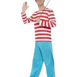 Smiffys Mens Costume - Wheres Wally? -Amscan shop 34591 0
