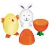 Amscan_OO Easter Shaped Eggs Assorted Plastic Fillable Favors 9.5cm 6pk -Amscan shop 370550