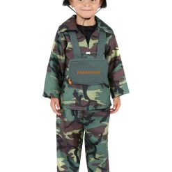 Smiffys Boys Costume - Army Boy