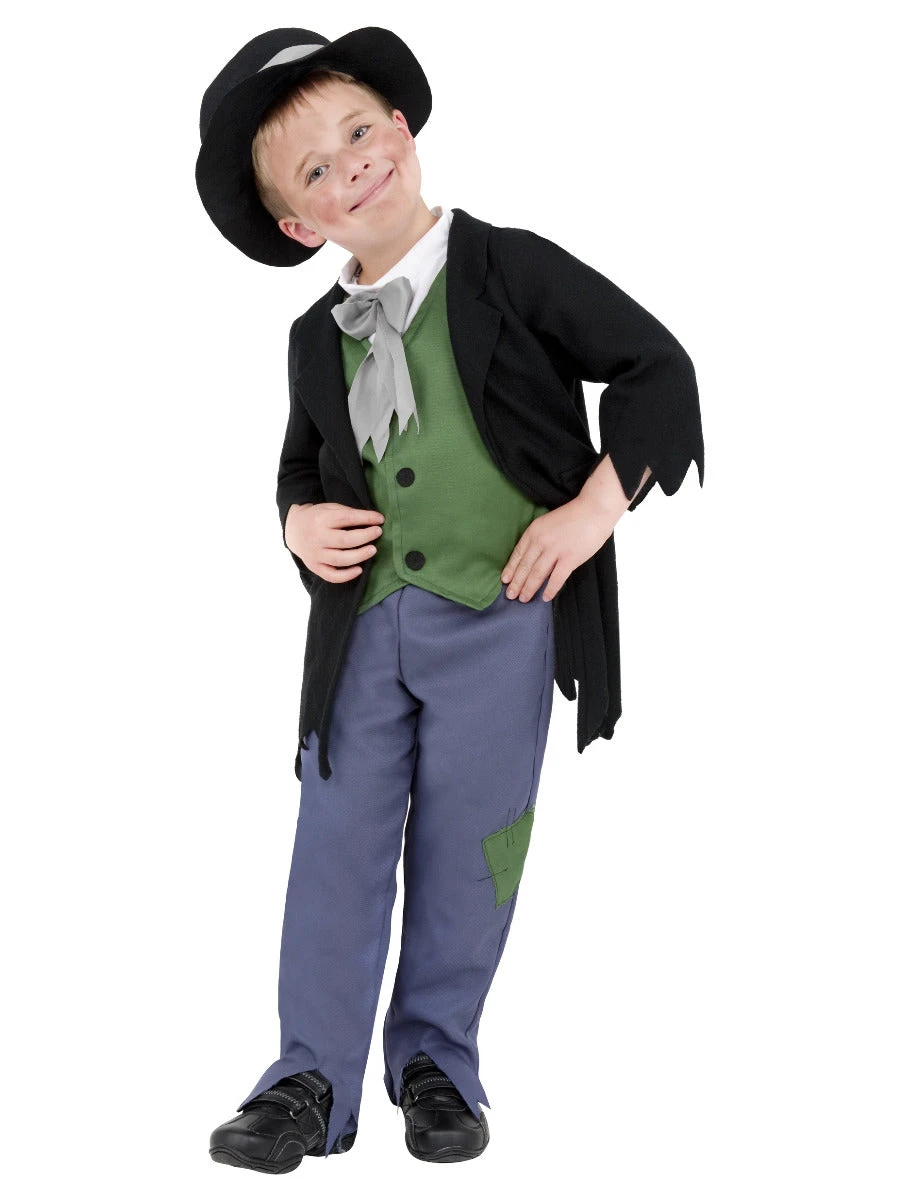 Smiffys Boys Costume - Dodgy Victorian Boy 6 Smiffys Boys Costume - Dodgy Victorian Boy - Image 4