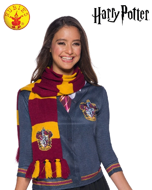 Rubies Gryffindor Deluxe Scarf - One Size 3 Rubies Gryffindor Deluxe Scarf - One Size