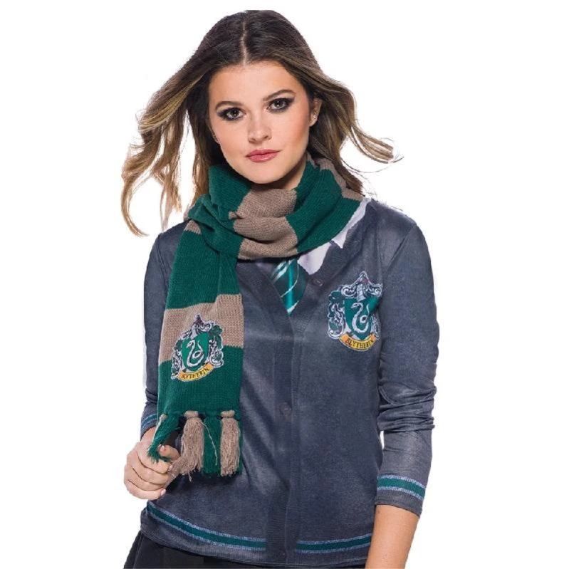 Rubies Slytherin Deluxe Scarf - One Size 3 Rubies Slytherin Deluxe Scarf - One Size