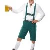 Smiffys Mens Costume - Green Oktoberfest Lederhosen -Amscan shop 39497