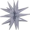 Amscan_OO Silver Magic Star SuperShape 76cm X 88cm Each -Amscan shop 39504