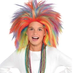 Amscan_OO Rainbow Crazy Wig Each
