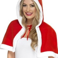 Smiffys Miss Claus Mini Cape