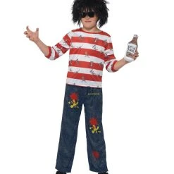 Smiffys Boys Costume - David Walliams Ratburger