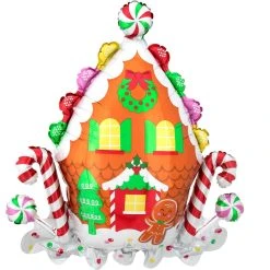 Amscan_OO Gingerbread House SuperShape 71cm X 76cm Each