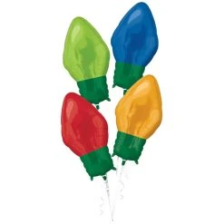 Amscan_OO Christmas Light Bulbs Decorator Kit 27cm X 55cm Each