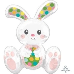 Amscan_OO Multi Balloon Sitting Easter Bunny Each