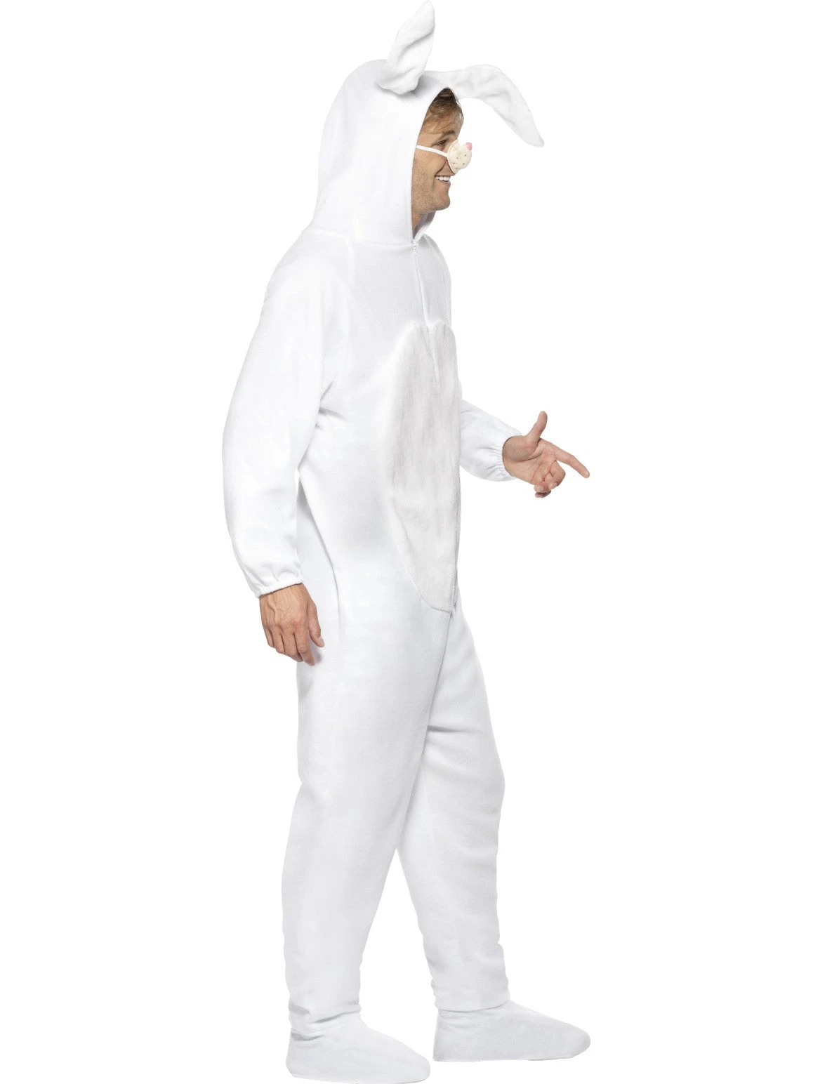 Smiffys Adult Costume - Rabbit Costume 6 Smiffys Adult Costume - Rabbit Costume - Image 4
