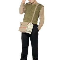 Smiffys Boys Costume - Evacuee Boy Kit