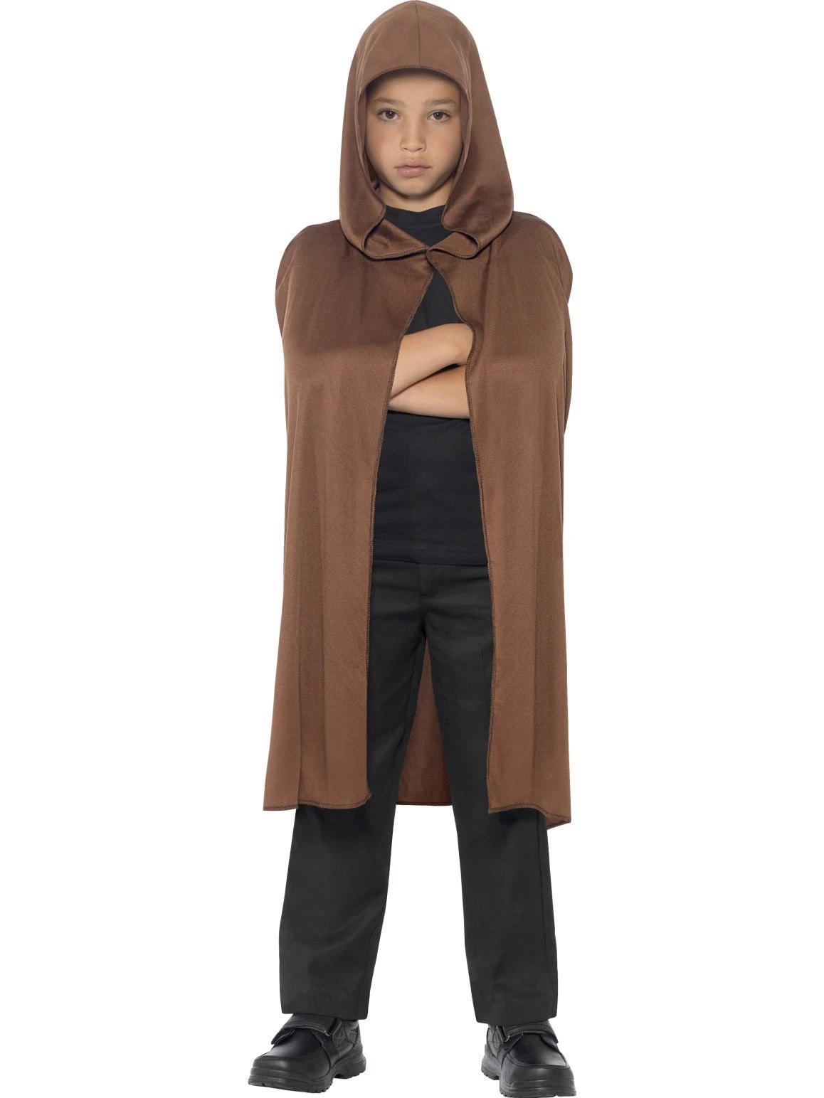 Smiffys Brown Cape Hooded 3 Smiffys Brown Cape Hooded