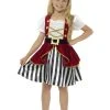 Smiffys Girls Costume - Red Pirate Girl -Amscan shop 44404