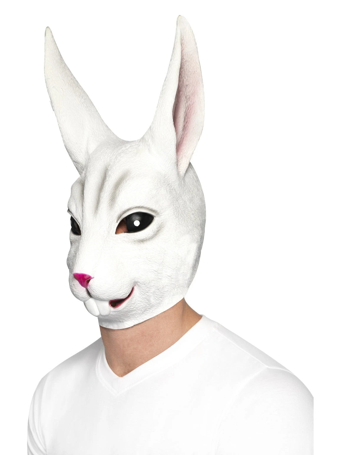 Smiffys White Rabbit Mask 2 Smiffys White Rabbit Mask