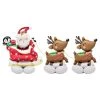 Amscan_OO Santa And Reindeers Decor Kit Airloonz Foil Balloons 251cm X 129cm Each -Amscan shop 4470511
