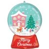 Amscan_OO Nostalgic Merry Christmas Wonderland Snow Globe SuperShape Foil Balloon 50cm X 68cm Each -Amscan shop 4490001