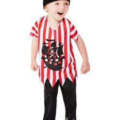 Smiffys Boys Costume - Jolly Pirate Toddler Costume