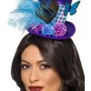 Smiffys Mad Hatter Purple Mini Feather Hat -Amscan shop 48887