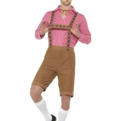 Smiffys Mens Costume - Mr Bavarian Lederhosen