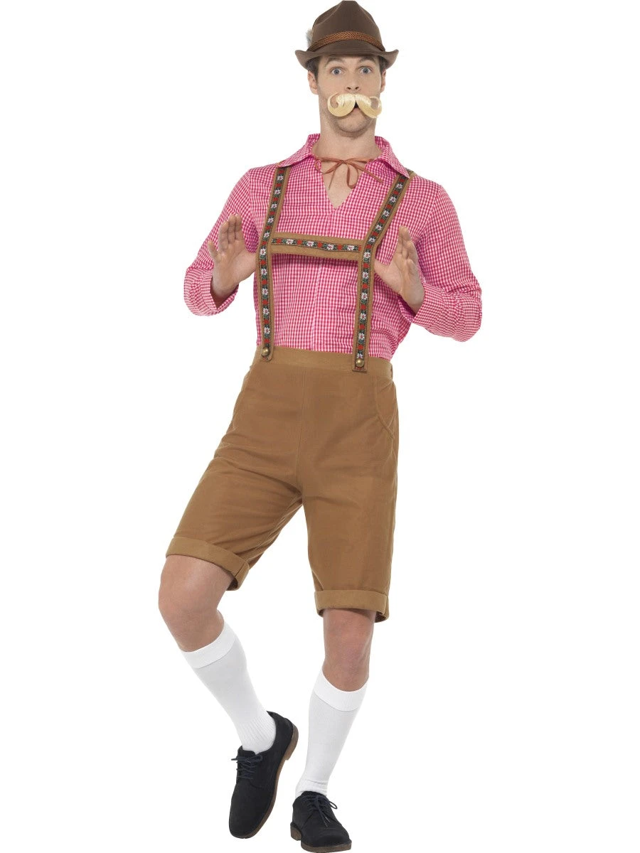 Smiffys Mens Costume - Mr Bavarian Lederhosen 3 Smiffys Mens Costume - Mr Bavarian Lederhosen