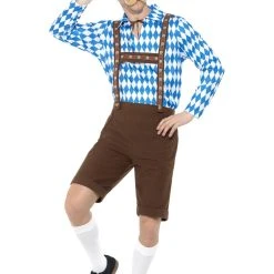 Smiffys Mens Costume - Bavarian Beer Man