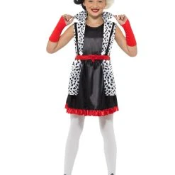 Smiffys Girls Costume - Evil Little Madame