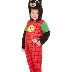 Smiffys Kids Costume - Deluxe Red Bing Costume