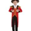 Smiffys Boys Costume - Red Deluxe Ringmaster Costume -Amscan shop 51021 0110dddf 34b1 4da2 9bda fd10a7f4ba57