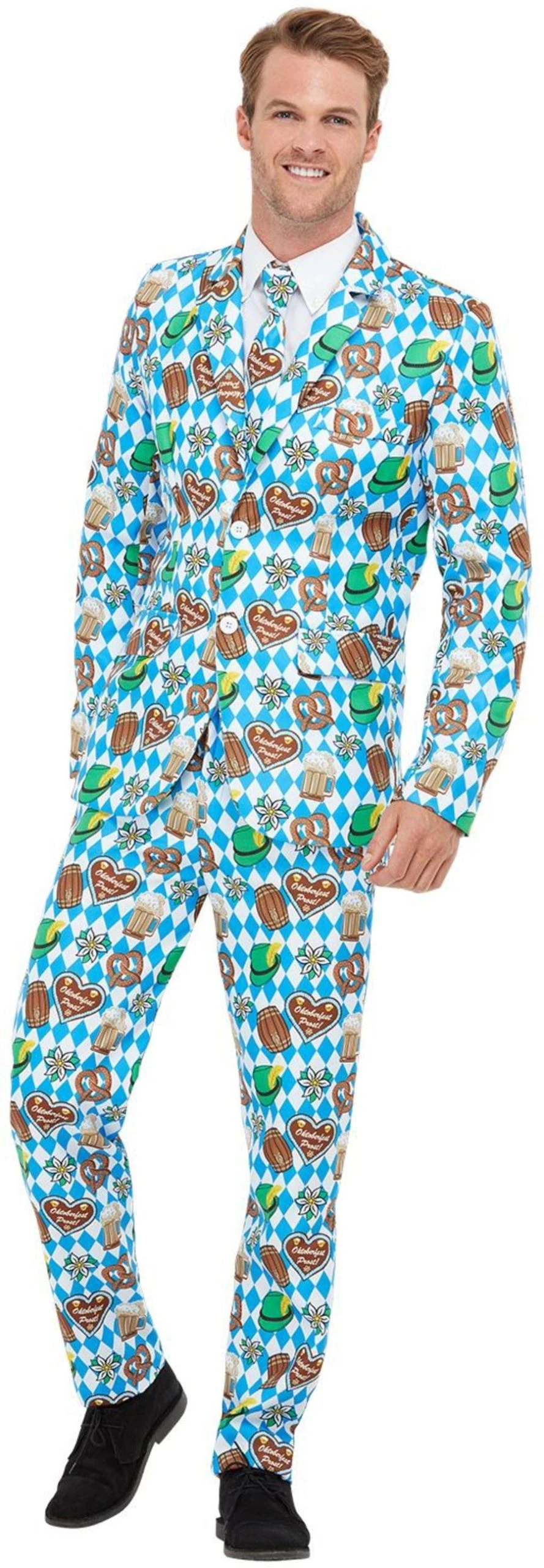 Smiffys Oktoberfest Suit Chest 38"-40", Leg Inseam 32.75" 3 Smiffys Oktoberfest Suit Chest 38"-40", Leg Inseam 32.75"
