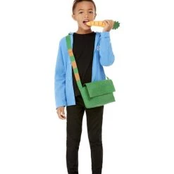 Smiffys Peter Rabbit Kit Blue Jacket, Headband, Bag & Carrot