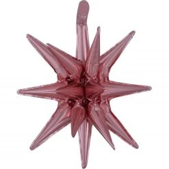 Amscan_OO Small Magic Star Rose Gold SuperShape Foil Balloon 45cm X 50cm