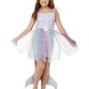Smiffys Girls Costume - Purple Seashell Mermaid Costume -Amscan shop 55050