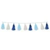 Beistle_US Metallic & Tissue Tassel Garland 9.75in X 8ft Each -Amscan shop 59928 B