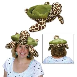 Beistle_US Plush Sea Turtle Hat Each