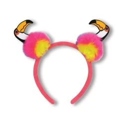 Beistle_US Toucan Pom-Pom Headband Each