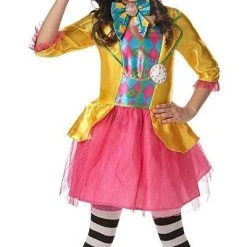 Rubies Girls Costume - Mad Hatter Girls Deluxe