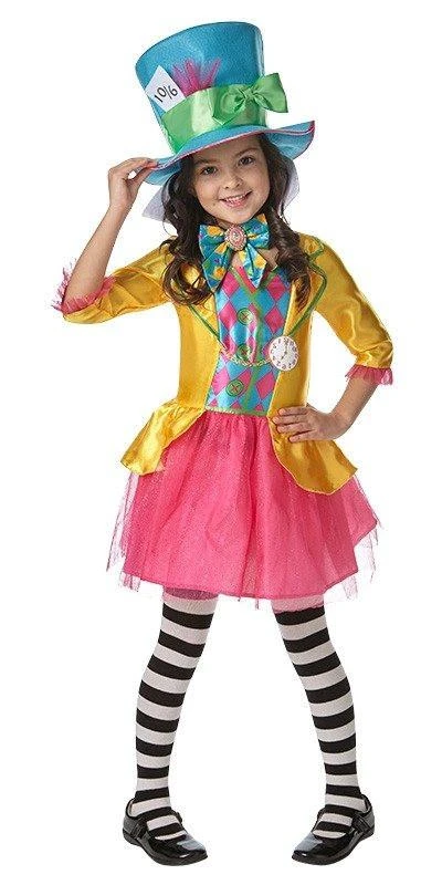 Rubies Girls Costume - Mad Hatter Girls Deluxe 3 Rubies Girls Costume - Mad Hatter Girls Deluxe