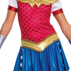 Rubies Girls Costume - Wonder Woman Dcshg Hoodie Costume -Amscan shop 641071 2